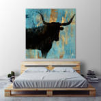 Bison I (54"W x 54"H x 1.25"D)