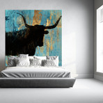 Bison I (54"W x 54"H x 1.25"D)