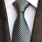 Dubois Silk Tie // Gray
