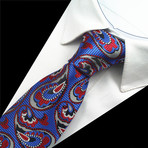 Hofer Tie // Blue + Red