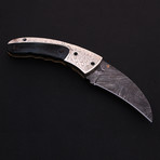 Damascus Pruning Folding Knife  // 2613