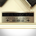 Medieval Authentic Straight Razor // Museum Display