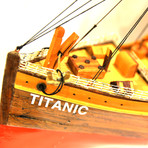 Titanic // Primitive Folk Art // Museum Display