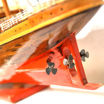 Titanic // Primitive Folk Art // Museum Display