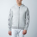 Zip-Up Cable Sleeve // Oatmeal (L)