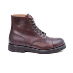 Marino Captoe Lace-Up Ankle Boot // Brown (Euro: 40)