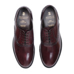 Alfonsi Plain Toe Brogue Oxford // Burgundy Brown (Euro: 39)