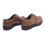 Lombardi Round Toe Derby // Taupe (Euro: 39)