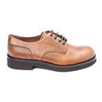 Lombardi Round Toe Derby // Taupe (Euro: 39)
