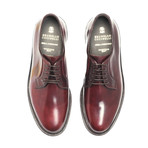 Milanesi Plain Toe Derby // Burgundy (Euro: 39)