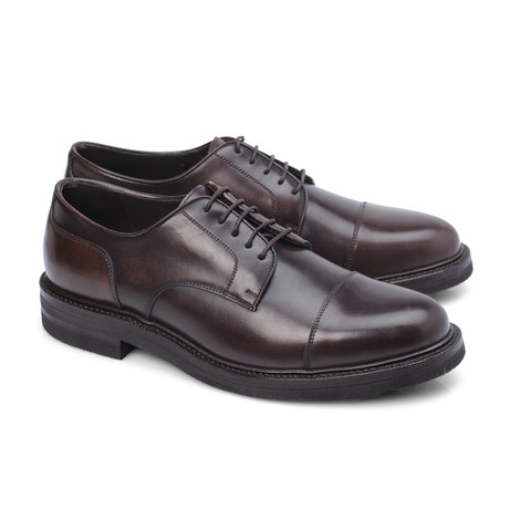 Siciliano Captoe Derby // Dark Brown (Euro: 39)