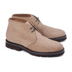 Capone Lace-Up Desert Shoe // Beige Suede (Euro: 39)