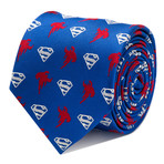 Superman Blue Tie