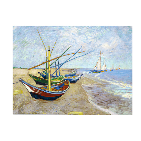 Fishing Boats // Vincent Van Gogh