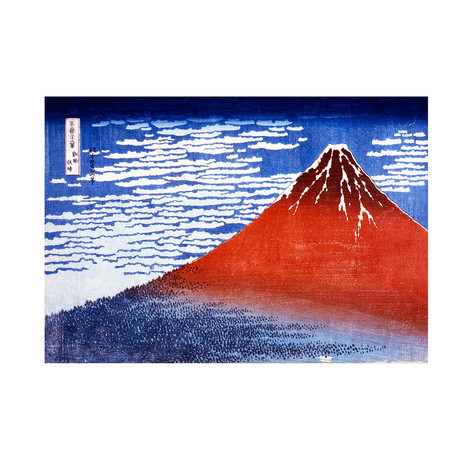 Fine Wind - Clear Morning // Katsushika Hokusai