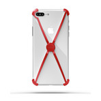 Alt // Minimalist Magnetic iPhone Case // Red (iPhone 7/8)