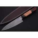 Damascus Kitchen Knife // 9058