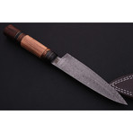 Damascus Kitchen Knife // 9058