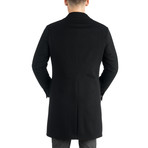Pure Cashmere Slim Topcoat // Black (S)