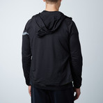 Lightweight Windrunner Jacket // Black (L)