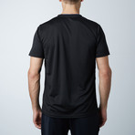 Short Sleeve Sports Tee // Black (XL)