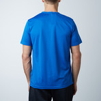 Short Sleeve Sports Tee // Blue (XL)