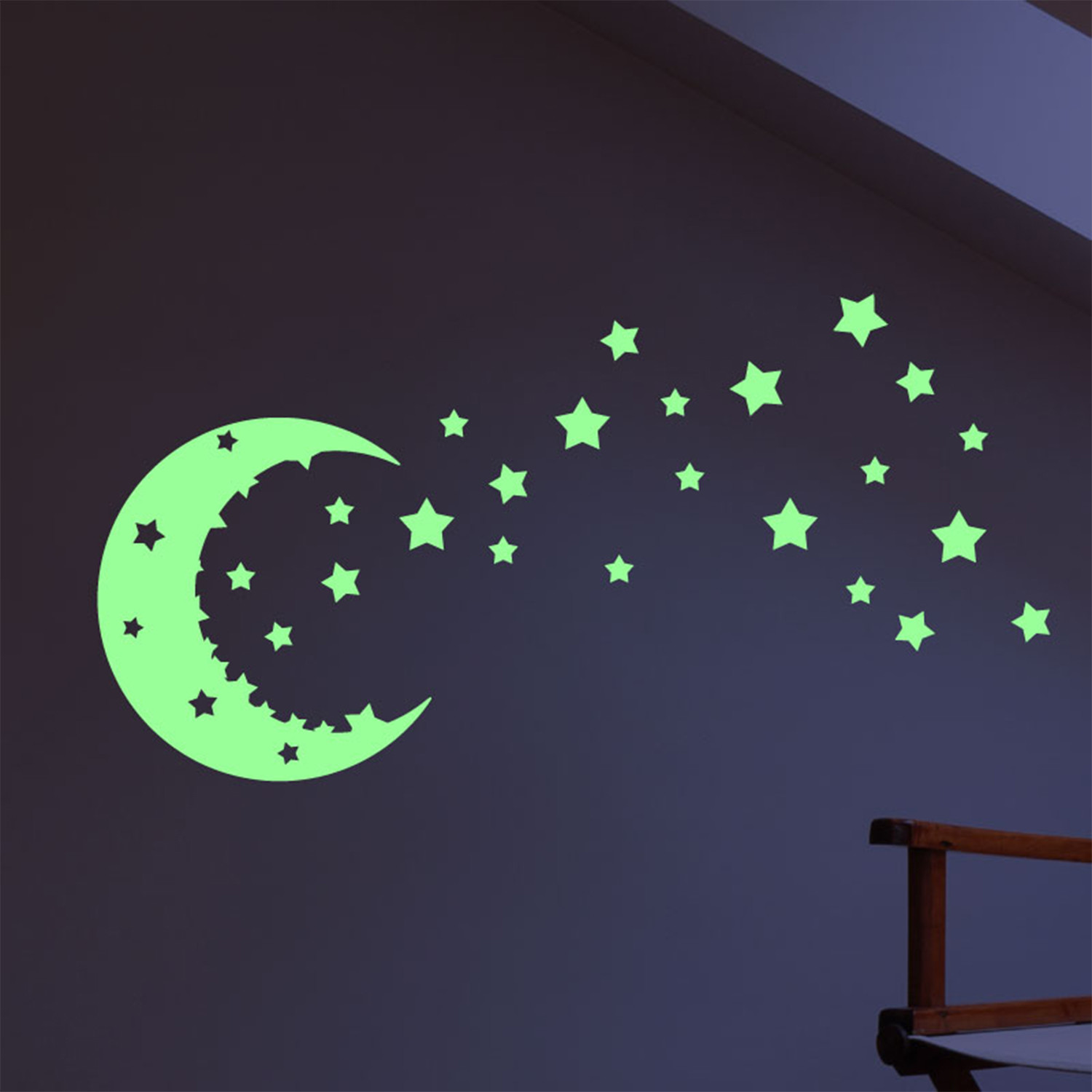 Moon And Stars Ambiance Sticker Touch Of Modern