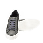 Zipper Lace-Up Sneaker // Grey (Euro: 39)