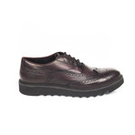 Perforated Wingtip Oxford // Bordeaux (Euro: 39)