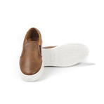 Perforated Slip-On Sneaker // Buff (Euro: 39)