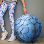 Fitness Ball Cover (Blue Bird)
