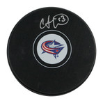 Cam Atkinson Signed Columbus Blue Jackets Puck