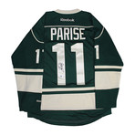 Zach Parise Signed Minnesota Wild Jersey With Alternate Captain "A"