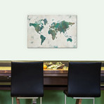 Discover The World (18"W x 12"H x 0.75"D)
