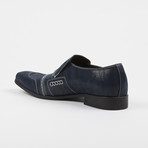 Textured Loafer // Navy (US: 8)
