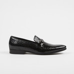 Slip-On Textured Shoes // Black (US: 10)