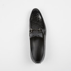 Slip-On Textured Shoes // Black (US: 7)