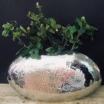 Stainless Steel-Wide Cirular Vase