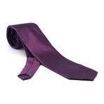 Tie // Solid Purple Lines