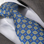 Nile Silk Tie // Blue + Yellow