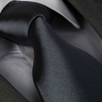Tie // Solid Charcoal Gray