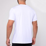 V-Neck T-Shirt Short Sleeve // White (S)