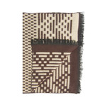 Code Scarf // Brown