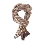 Code Scarf // Brown