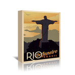 Rio De Janiero, Brazil (5"W x 7"H x 1"D)