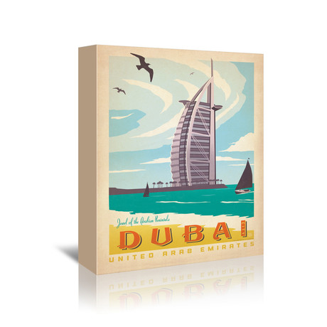 Dubai, United Arab Emirates (5"W x 7"H x 1"D)
