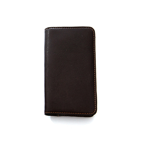 Leo Leather Smart Phone Wallet (Brown)