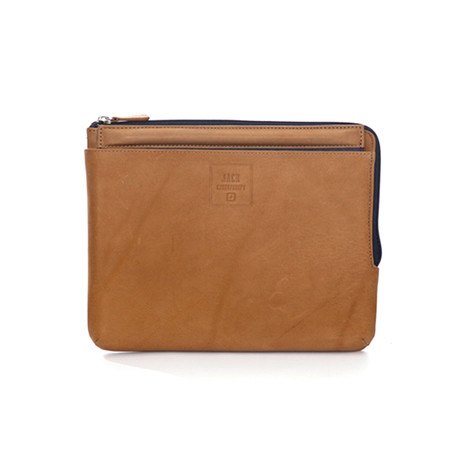 Dominick Leather 10" Tablet Sleeve (Brown)