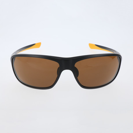 Zino Sunglasses // Black + Yellow + Brown