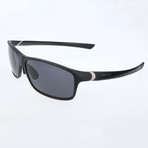 Waltz Sunglasses // Black + Pure + Grey